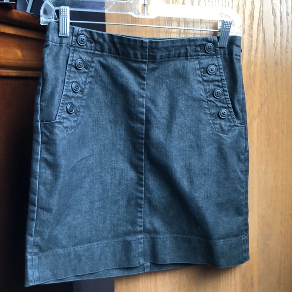 Gap Black Denim Pencil Skirt with Pockets - Picture 1 of 2